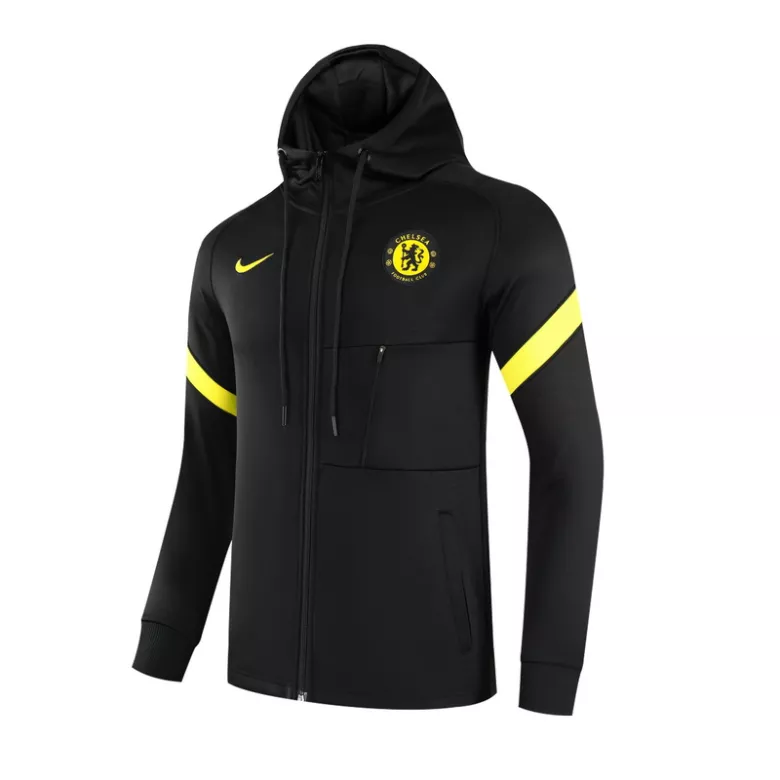 Chelsea Hoodie Tracksuit 2021/22 Black - vstockx
