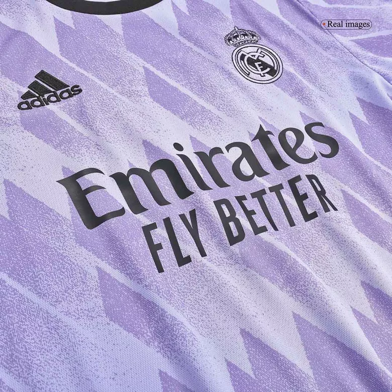 Real Madrid Away Long Sleeve Soccer Jersey 2022/23 - vstockx