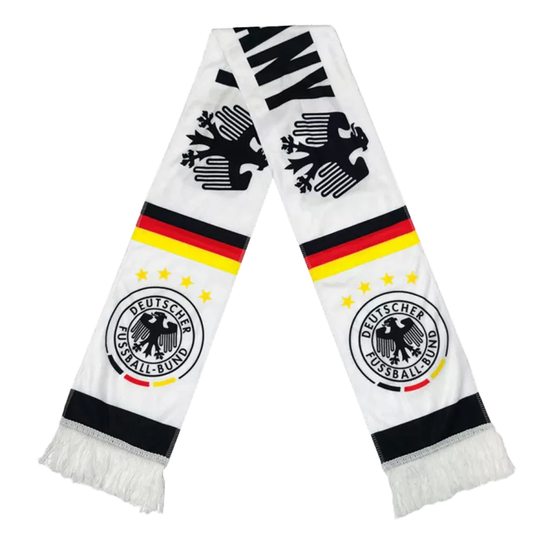 Germany Soccer Scarf White - vstockx