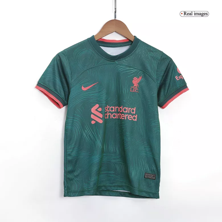 Liverpool Third Away Kids Jerseys Kit 2022/23 - vstockx