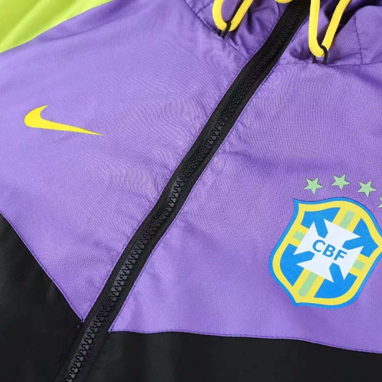 Brazil Hoodie Hoodie Jacket 2021/22 Black - vstockx