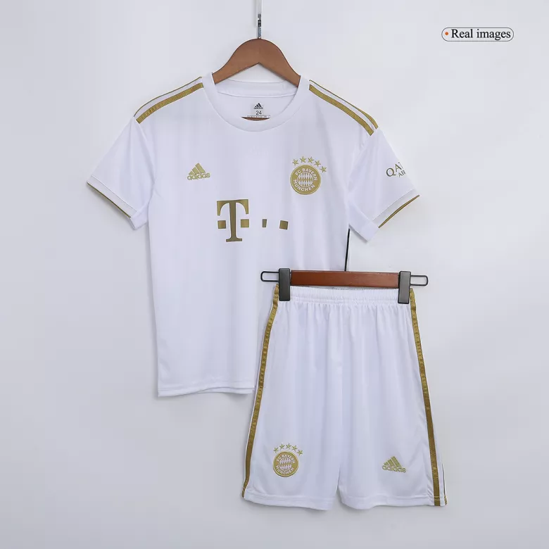 Bayern Munich Away Kids Soccer Jerseys Kit 2022/23 - vstockx