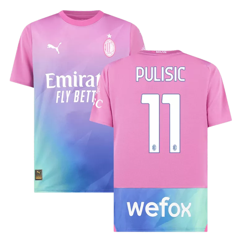 PULISIC #11 AC Milan Third Away Soccer Jersey 2023/24 - vstockx