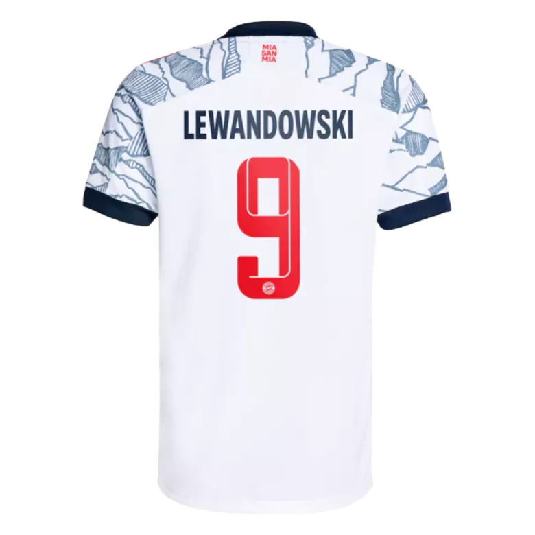 LEWANDOWSKI #9 Bayern Munich Third Away Soccer Jersey 2021/22 - vstockx
