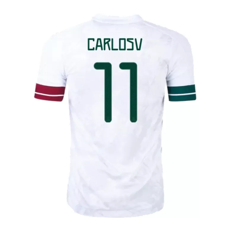 CARLOSV #11 Mexico Away Soccer Jersey 2020 - vstockx