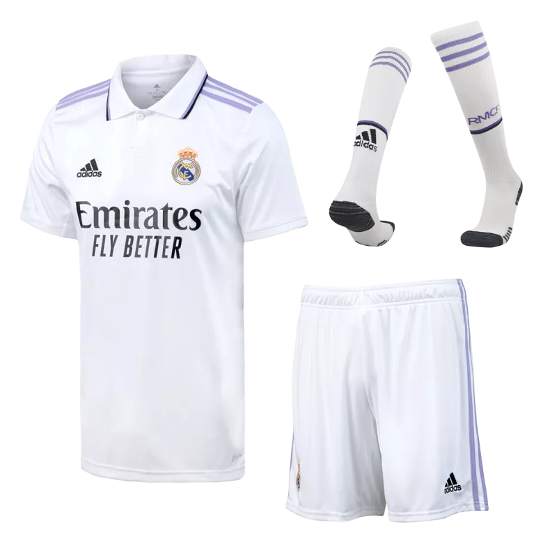 Real Madrid Home Jerseys Full Kit 2022/23 - vstockx