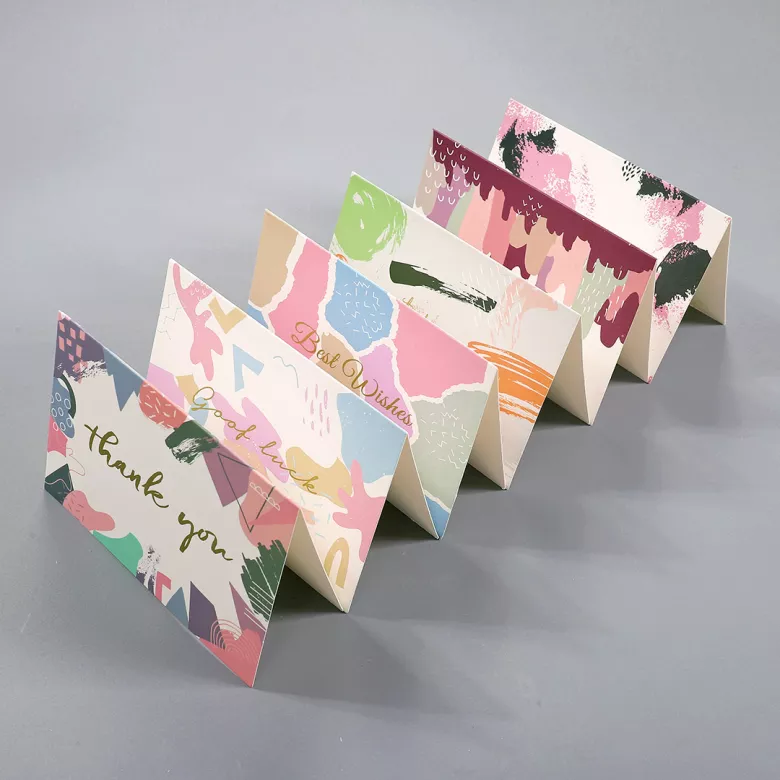 1 Pcs Random Style Personalized Message Greeting Card - vstockx