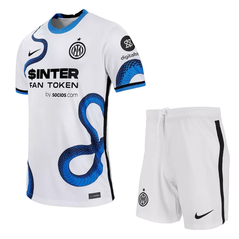 Inter Milan Away Kids Soccer Jerseys Kit 2021/22 - vstockx