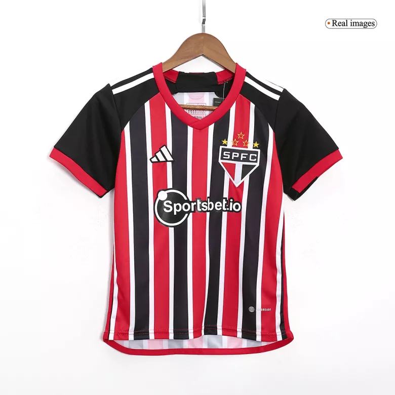 Sao Paulo FC Away Kids Jerseys Kit 2023/24 - vstockx