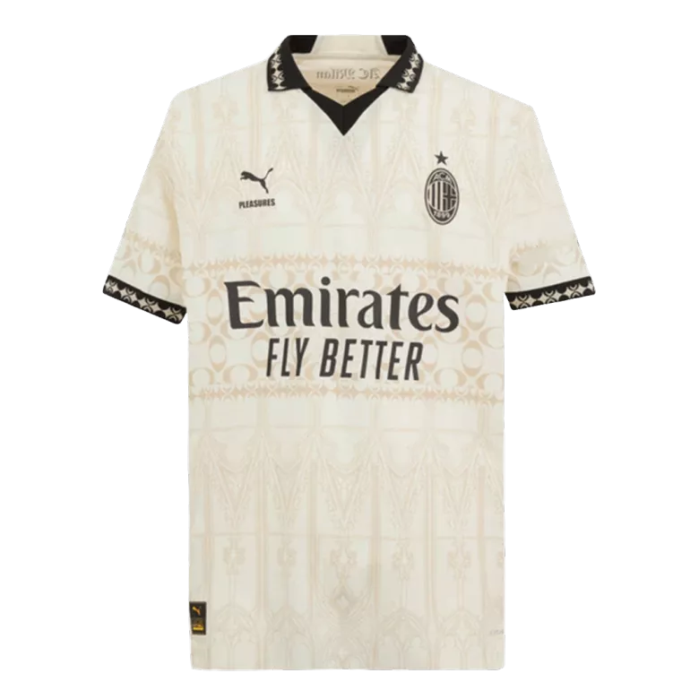 AC Milan X Pleasures Fourth Away Authentic Soccer Jersey 2023/24 - vstockx