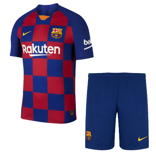 Barcelona Home Kids Soccer Jerseys Kit 2019/20 - vstockx