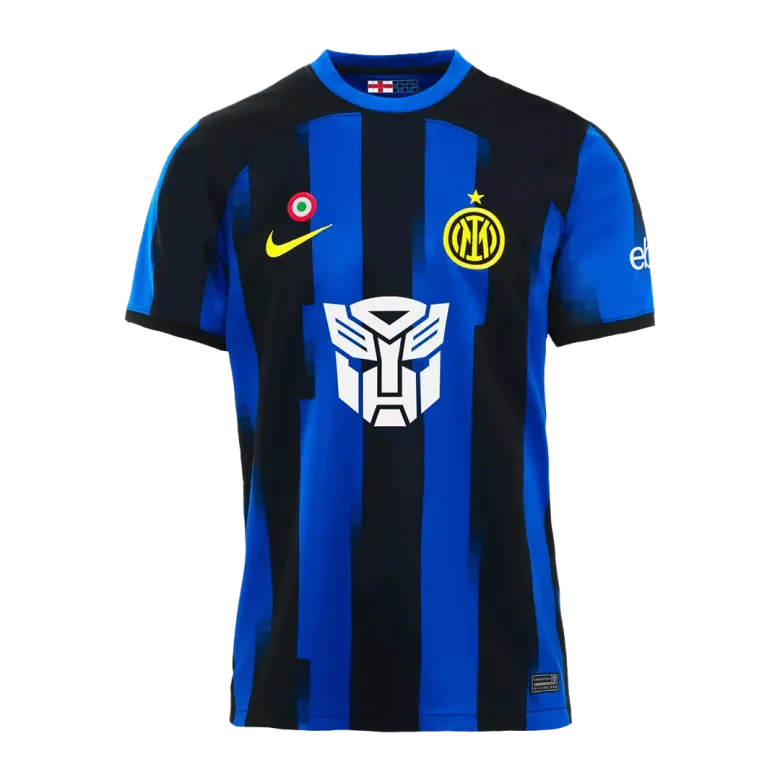 Inter Milan X Transformers Home Authentic Soccer Jersey 2023/24 - vstockx