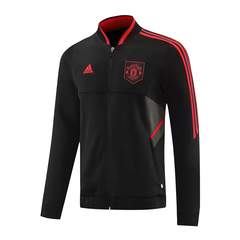 Manchester United Tracksuit 2022/23 Black - vstockx
