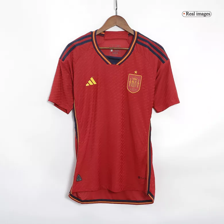 RODRI #16 Spain Home Authentic Jersey World Cup 2022 - vstockx