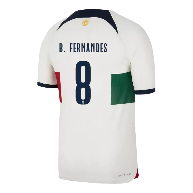 B.FERNANDES #8 Portugal Away Authentic Jersey World Cup 2022 - vstockx