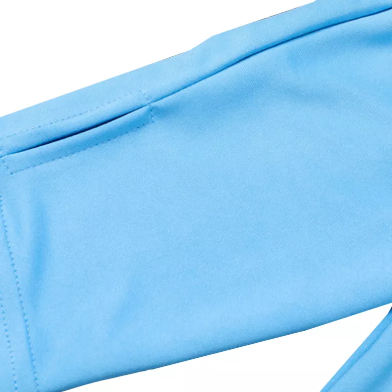 Manchester City 1/4 Zip Tracksuit 2023/24 Kids Blue - vstockx