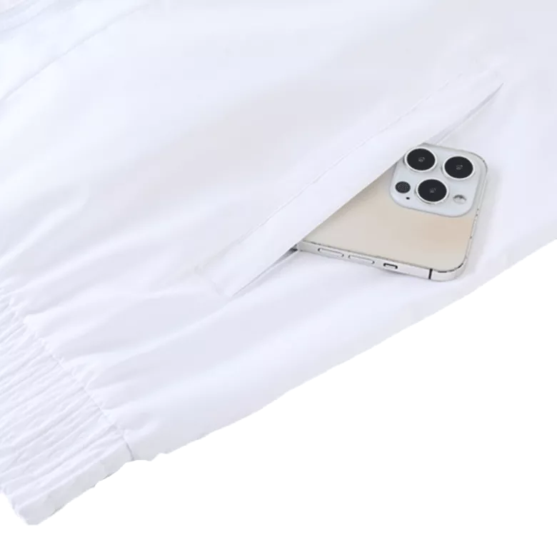 Liverpool Hoodie Windbreaker Jacket 2022/23 - White - vstockx