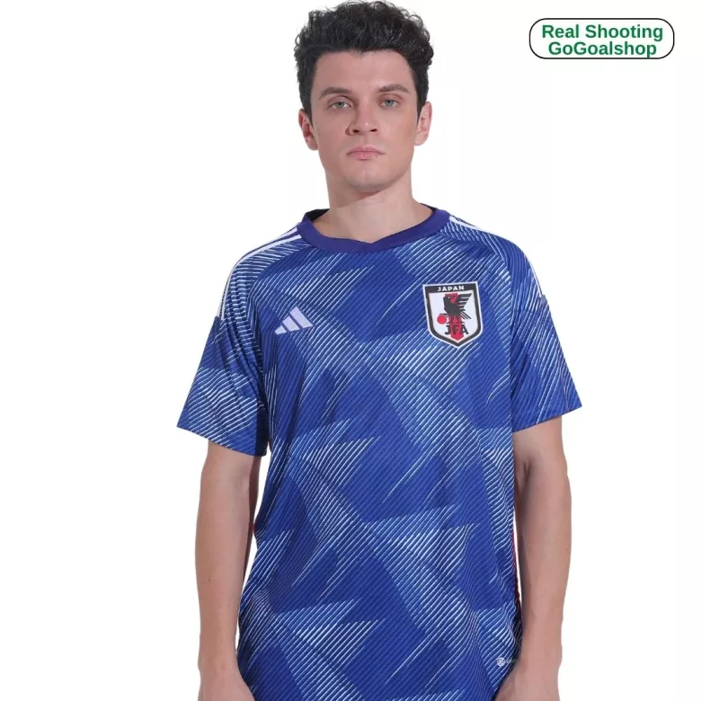 Japan Home Jersey Shirt World Cup 2022 - vstockx