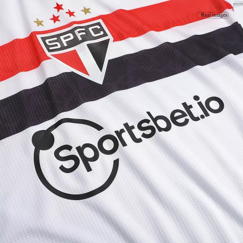 Sao Paulo FC Home Authentic Soccer Jersey 2022/23 - vstockx