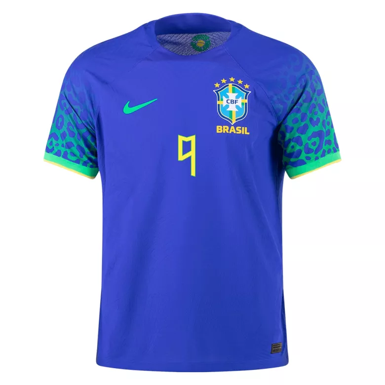 RICHARLISON #9 Brazil Away Authentic Jersey 2022 - vstockx