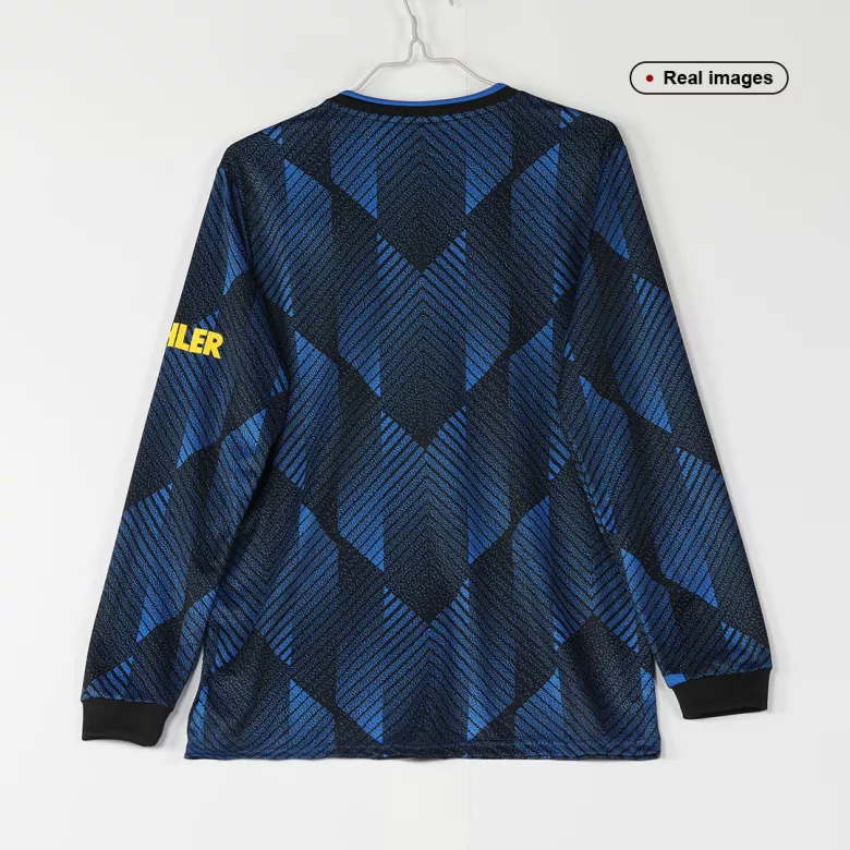 Manchester United Third Away Long Sleeve Soccer Jersey 2021/22 - vstockx