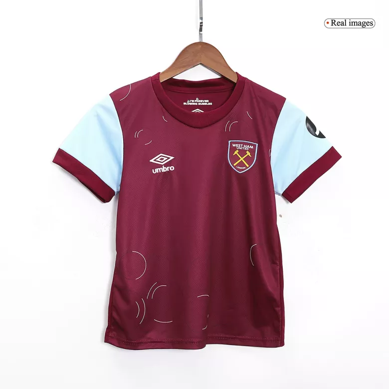 West Ham United Home Kids Soccer Jerseys Kit 2023/24 - vstockx