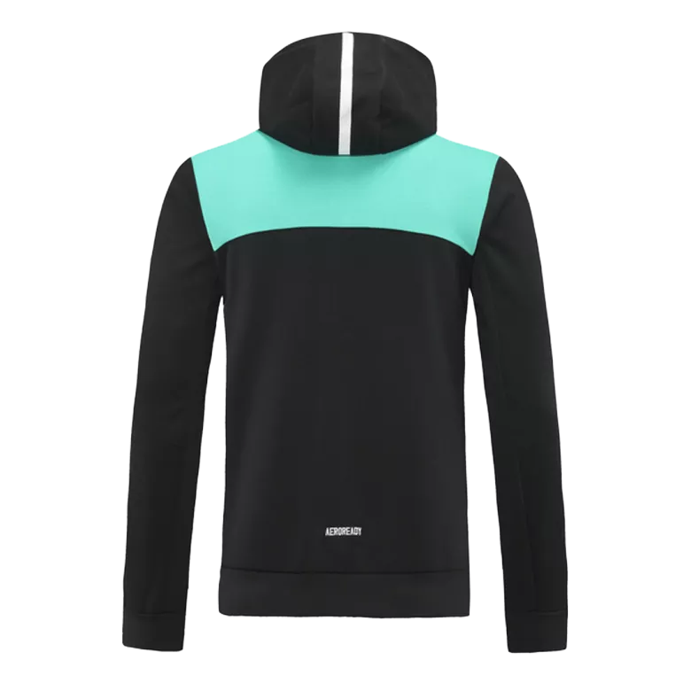 Real Madrid Hoodie Hoodie Jacket 2021/22 Black - vstockx