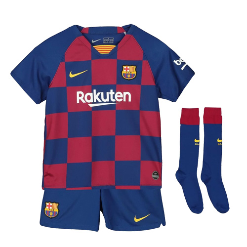Barcelona Home Kids Soccer Jerseys Kit 2019/20 - vstockx