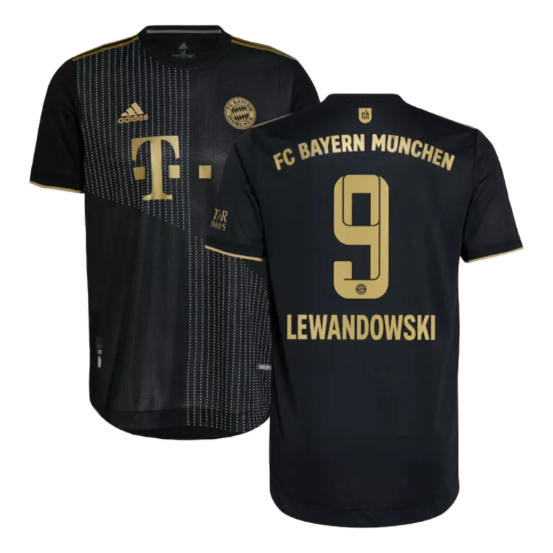 LEWANDOWSKI #9 Bayern Munich Away Authentic Soccer Jersey 2021/22 - vstockx