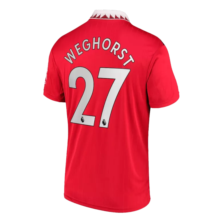 WEGHORST #27 Manchester United Home Jersey 2022/23 - vstockx
