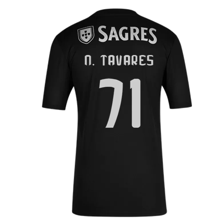 N.TAVARES #71 Benfica Away Soccer Jersey 2020/21 - vstockx