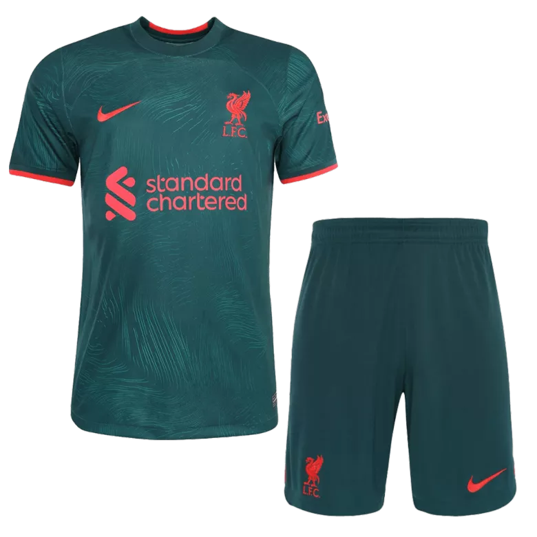 Liverpool Third Away Jerseys Kit 2022/23 - vstockx