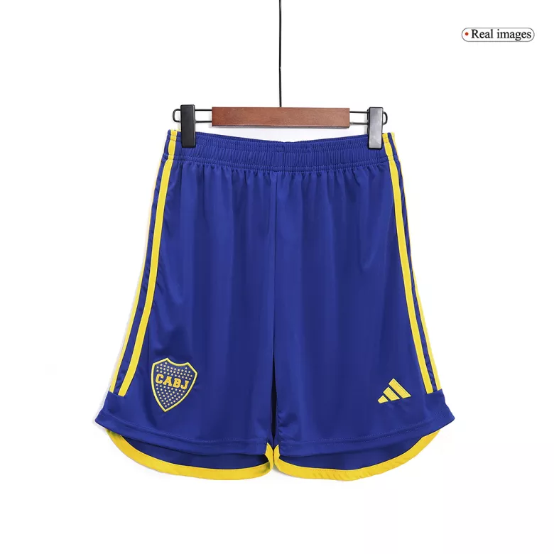 Boca Juniors Home Soccer Shorts 2023/24 - vstockx