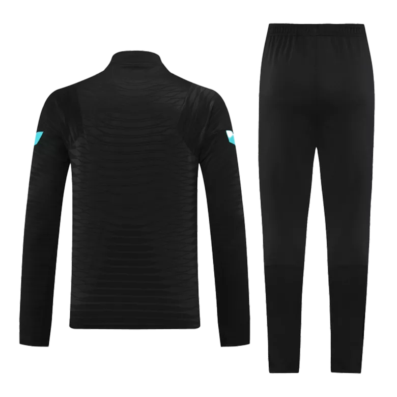 Inter Milan 1/4 Zip Tracksuit 2021/22 Black - vstockx