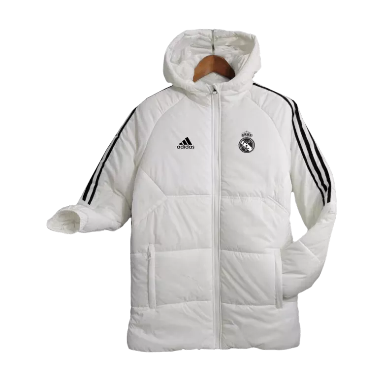 Real Madrid Winter Jacket 2023 - White - vstockx