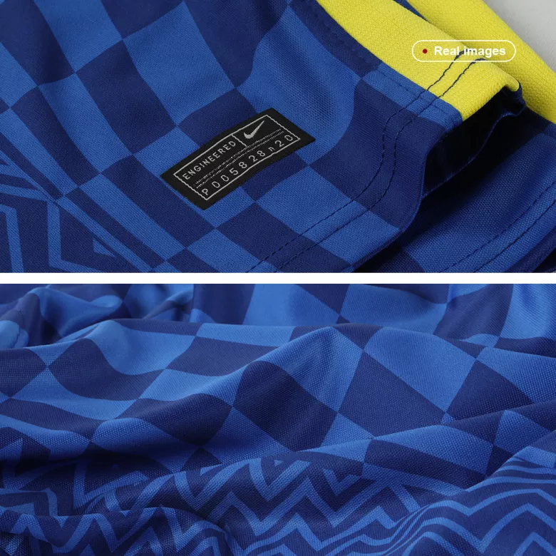 Chelsea Home Kids Soccer Jerseys Kit 2021/22 - vstockx