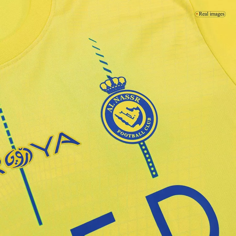 RONALDO #7 Al Nassr Home Soccer Jersey 2023/24 - vstockx