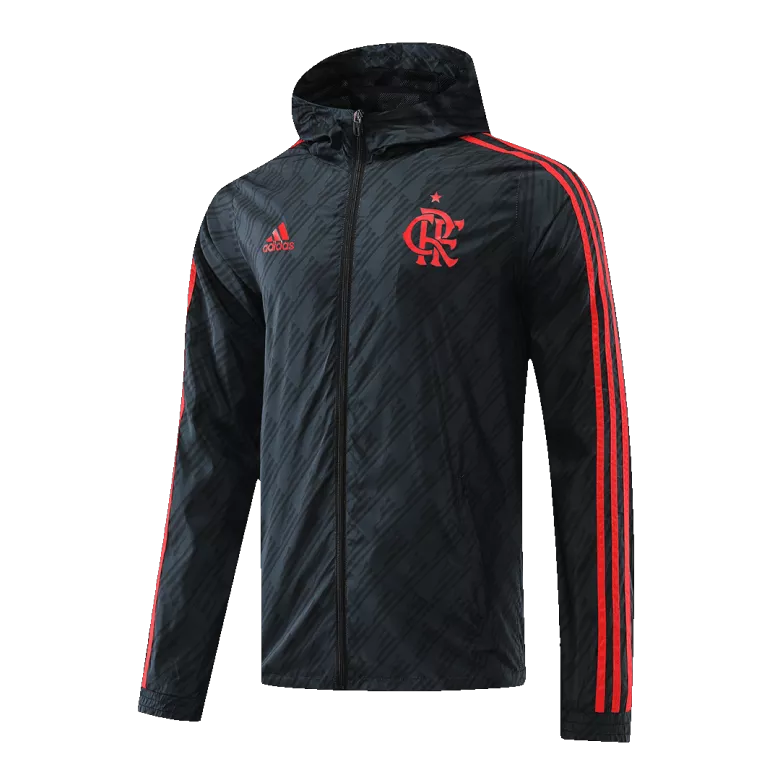 CR Flamengo Hoodie Windbreaker Jacket 2022/23 - Black - vstockx