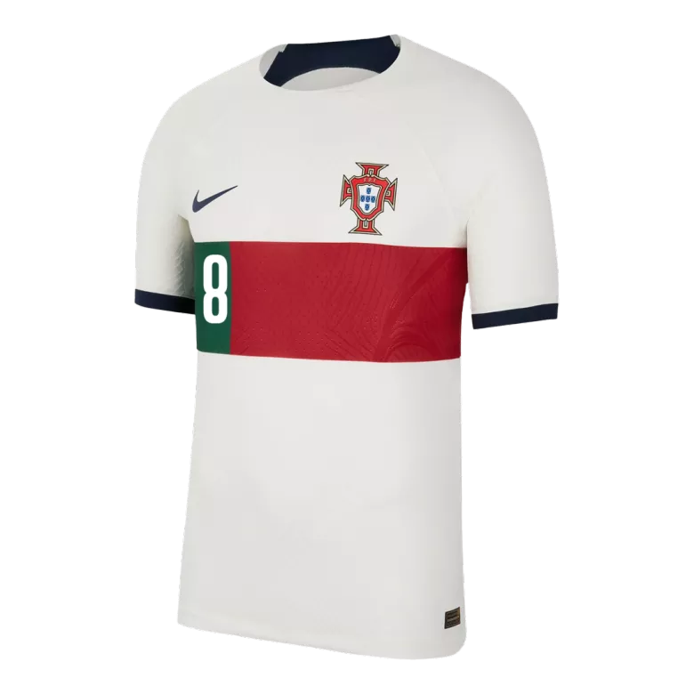 B.FERNANDES #8 Portugal Away Authentic Jersey World Cup 2022 - vstockx