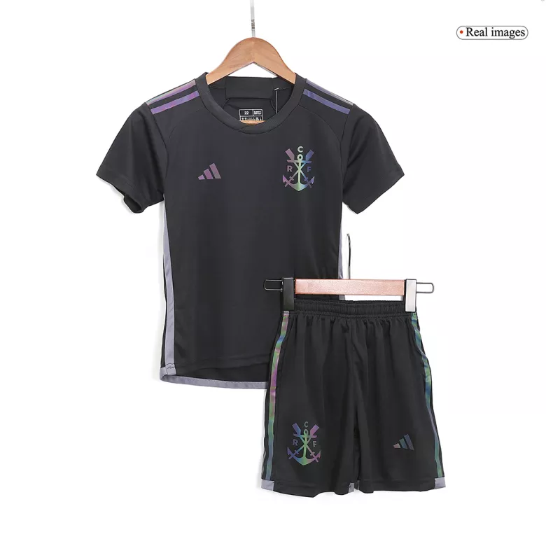 CR Flamengo Third Away Kids Soccer Jerseys Kit 2023/24 - vstockx