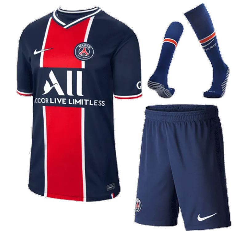 PSG Home Kids Soccer Jerseys Kit 2020/21 - vstockx