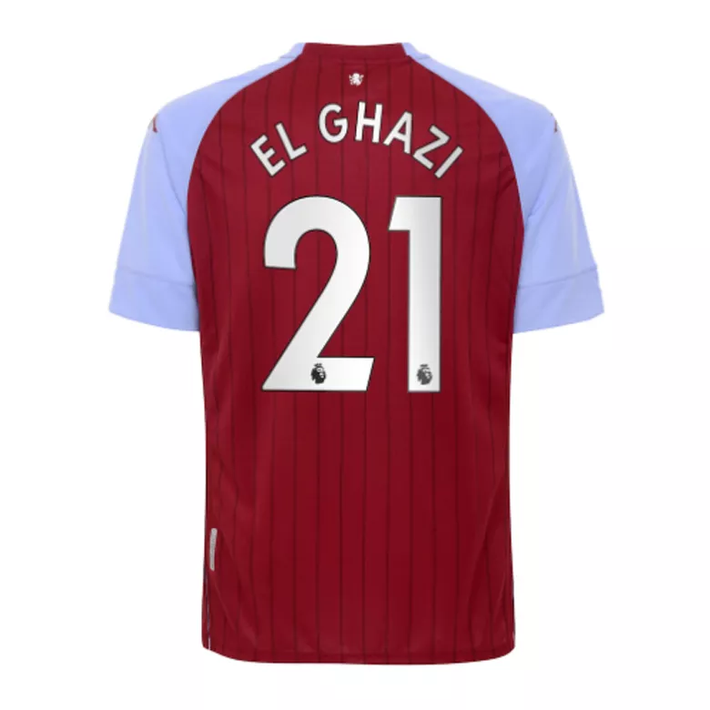 EL GHAZI #21 Aston Villa Home Soccer Jersey 2020/21 - vstockx