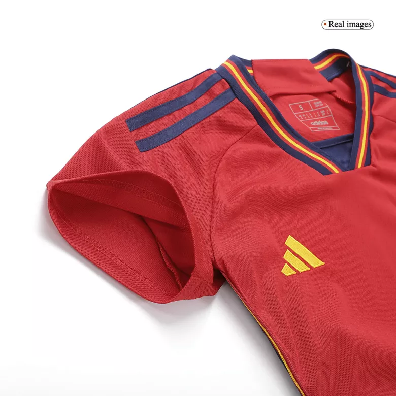 Spain Home Jersey Shirt World Cup 2022 Women - vstockx