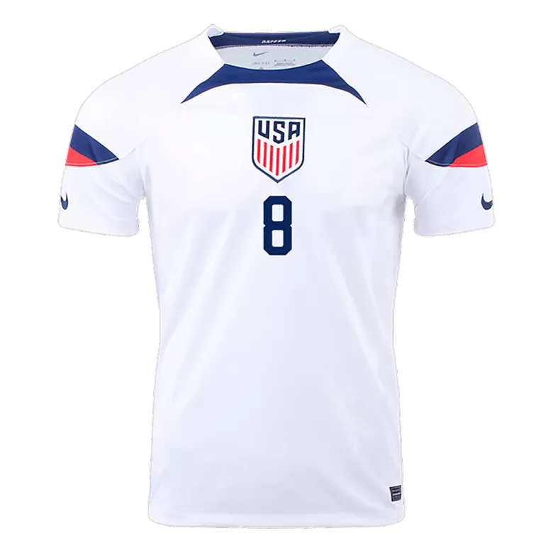 McKENNIE #8 USA Home Jersey World Cup 2022 - vstockx