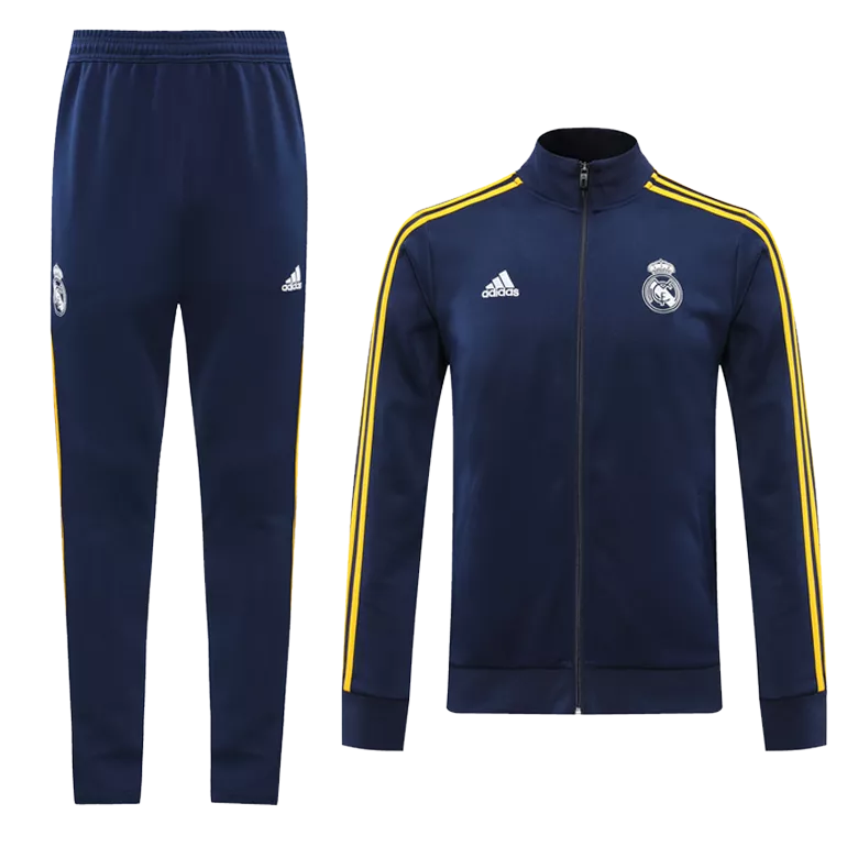 Real Madrid Tracksuit 2020/21 Navy&Yellow              �� - vstockx