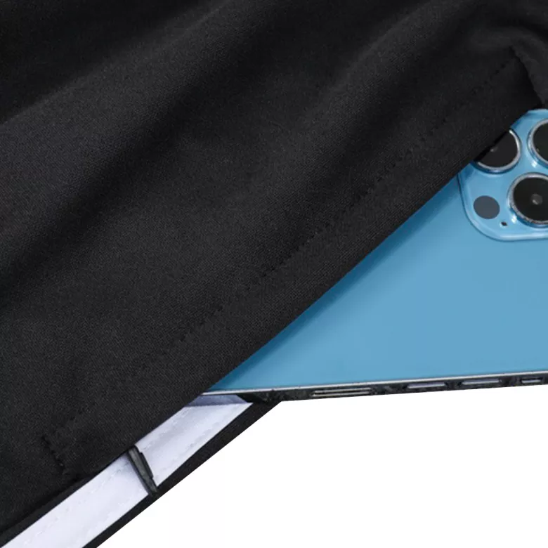 Real Madrid 1/4 Zip Tracksuit 2023/24 Kids Black - vstockx