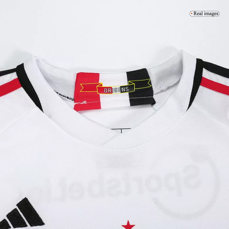 Sao Paulo FC Home Kids Jerseys Kit 2023/24 - vstockx