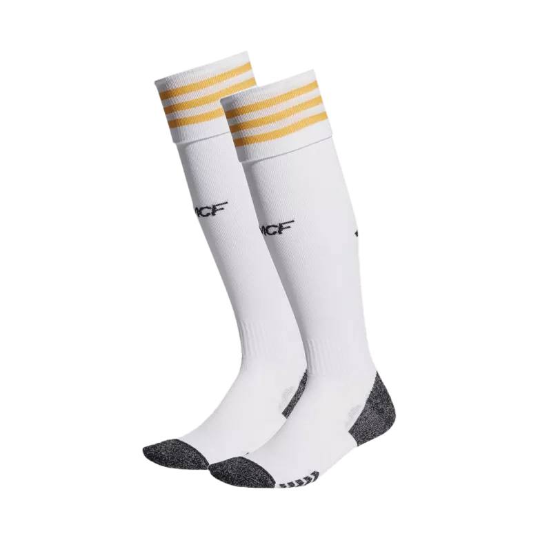 Real Madrid Home Soccer Socks 2023/24 Kids - vstockx