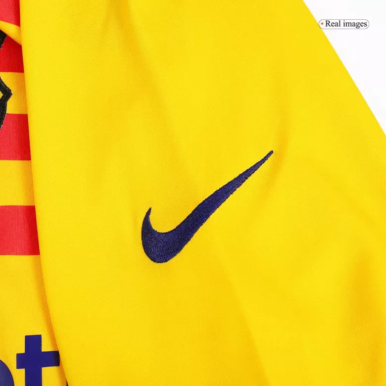 Barcelona Fourth Away Long Sleeve Soccer Jersey 2022/23 - vstockx