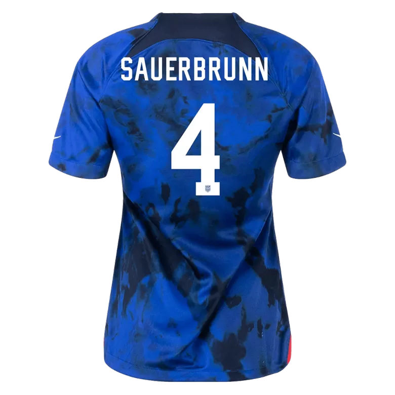 SAUERBRUNN #4 USA Away Jersey World Cup 2022 Women - vstockx